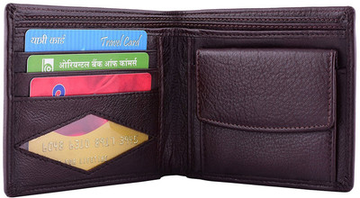 

Everyday Desire Men Brown Genuine Leather Wallet(6 Card Slots)