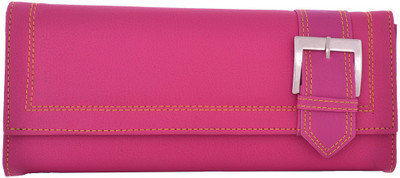 

Cuddle Girls Casual, Formal, Travel, Trendy Multicolor Fabric Wallet(4 Card Slots), Pink