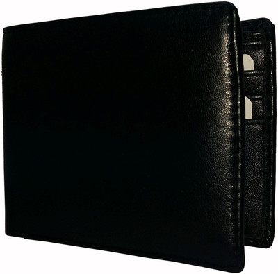 

GetSetStyle Men Black Artificial Leather Wallet(3 Card Slots)