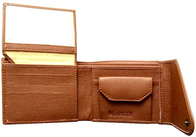 

LANDER Boys Tan Artificial Leather Wallet(4 Card Slots)