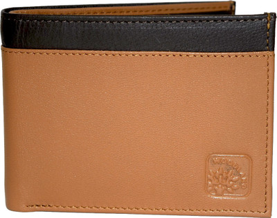 

Woodland Men Tan Genuine Leather Wallet(3 Card Slots)
