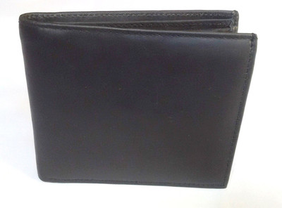 

Seestem Men Black Genuine Leather Wallet(2 Card Slots)