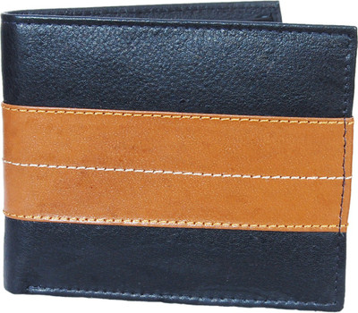 

BESHAK Men Multicolor Genuine Leather Wallet(8 Card Slots), Black