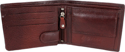 

Garri Men Brown Genuine Leather Wallet(8 Card Slots)
