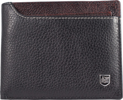 

Accezory Men Black Genuine Leather Wallet(6 Card Slots)