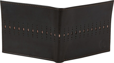 

INLAY Boys Brown Genuine Leather Wallet(8 Card Slots)