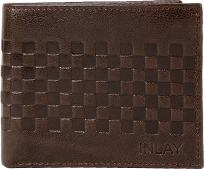 

INLAY Boys Tan Genuine Leather Wallet(8 Card Slots)