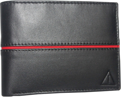 

Inspire Men Black Genuine Leather Wallet(6 Card Slots)