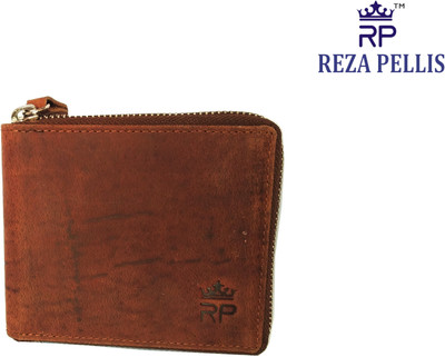 

REZA PELLIS Boys Brown Genuine Leather Wallet(9 Card Slots)