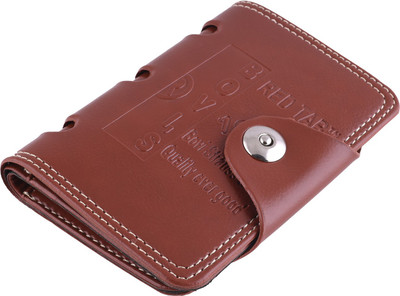 

Firstlook Girls Brown Artificial Leather Wallet(9 Card Slots)
