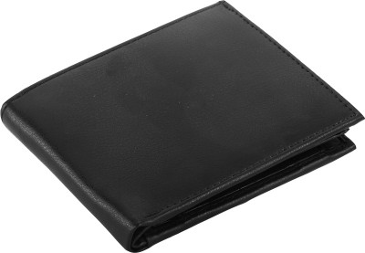 

Aircon Men Black Genuine Leather Wallet(5 Card Slots)