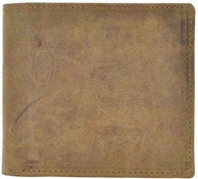 

Deparq Men Tan Genuine Leather Wallet(7 Card Slots)