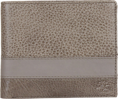 

Walletsnbags Men Grey Genuine Leather Wallet(9 Card Slots), Grey-71