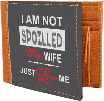 

The Backbencher Men Brown Canvas Wallet(3 Card Slots)