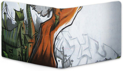 

Shoprider Men Multicolor Canvas, Genuine Leather Wallet(8 Card Slots)