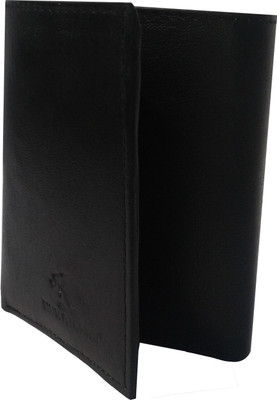 

NUKAICHAU Boys Black Genuine Leather Wallet(9 Card Slots)