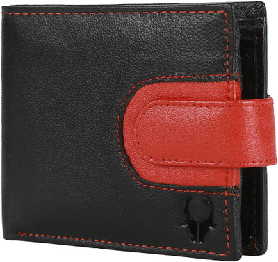 

WildHorn Men Black Genuine Leather Wallet(7 Card Slots)