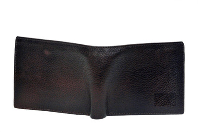 

NoVowels Men Brown Genuine Leather Wallet(12 Card Slots)