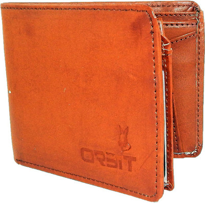 

Orbit Men Brown Genuine Leather Wallet(6 Card Slots)