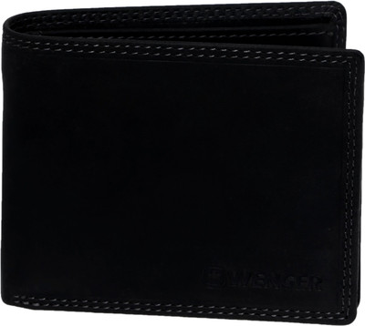 

Wenger Men Black Genuine Leather Wallet(3 Card Slots)