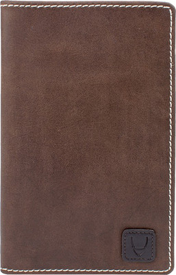 

Hidesign Men Brown Genuine Leather Document Holder(14 Card Slots)