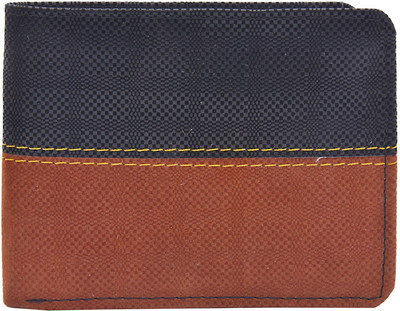 Bagaholics Men Black, Brown Artificial Leather Wallet(4 Card Slots)