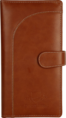 

ROMAN DESIRE Men Brown Genuine Leather Document Holder(2 Card Slots)