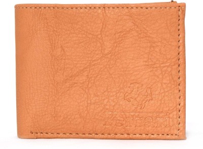 

D'zigners Men Beige Genuine Leather Wallet(6 Card Slots)