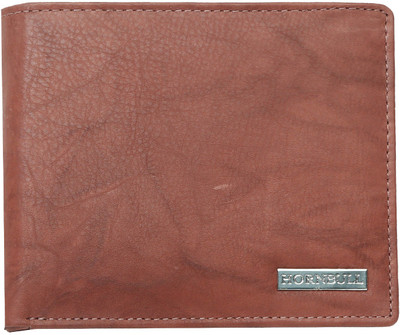 

Hornbull Men Maroon Genuine Leather Wallet(6 Card Slots)