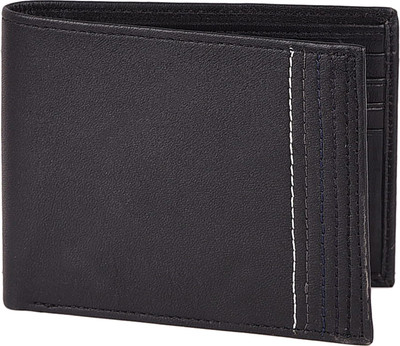 

Taksh Men Black Genuine Leather Wallet(8 Card Slots)