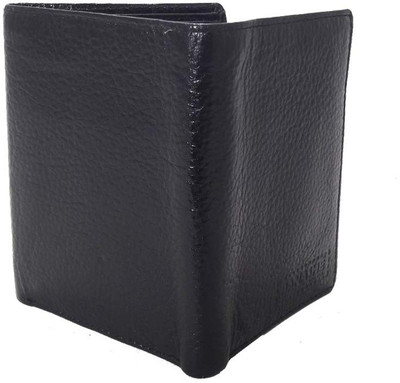 

Fabio Men Black Genuine Leather Wallet(6 Card Slots)
