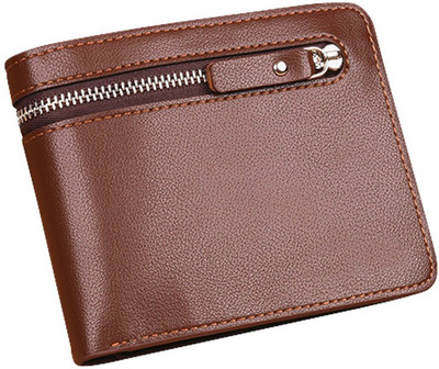 

Evana Men Brown Artificial Leather Wallet(10 Card Slots)