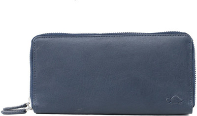 

LeWIS Men Blue Genuine Leather Wallet(6 Card Slots)