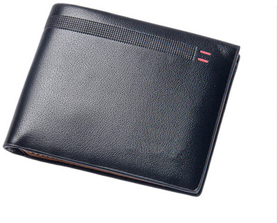 

Shockyfi Men Black Artificial Leather Wallet(7 Card Slots)