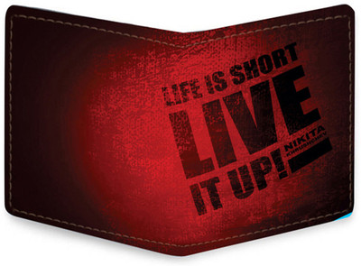 

Shopmania Men Multicolor Genuine Leather, Canvas Wallet(6 Card Slots), Brown