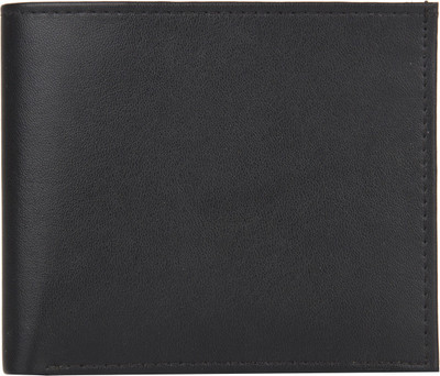 

En! Sure!! Boys Black Genuine Leather Wallet(10 Card Slots)