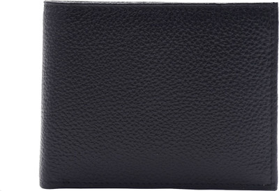 

Unicraft Men Black Genuine Leather Wallet(6 Card Slots), 6 card slots;2 compartments