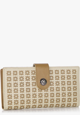 

Butterflies Casual Beige Clutch