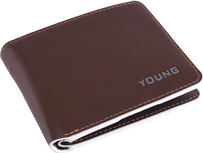 

Firstlook Boys Brown Artificial Leather Wallet(7 Card Slots), Black