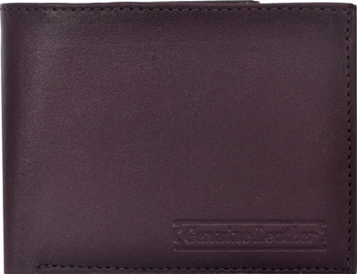 

P&Y Fashion Men Brown Genuine Leather Wallet(3 Card Slots)
