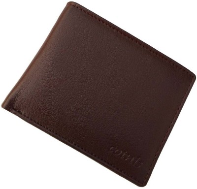 

Cotnis Men Brown Artificial Leather Wallet(6 Card Slots)