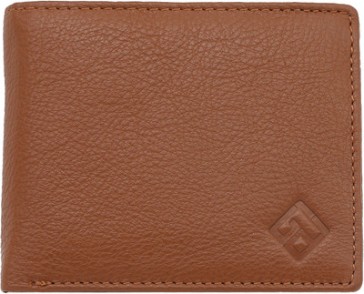 Giani Bernard Men Brown Genuine Leather Wallet(5 Card Slots), Brown-02