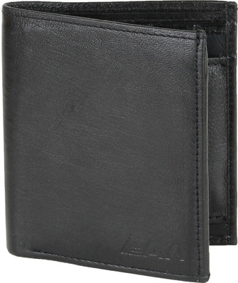

AVI Men Black Genuine Leather Wallet(4 Card Slots)