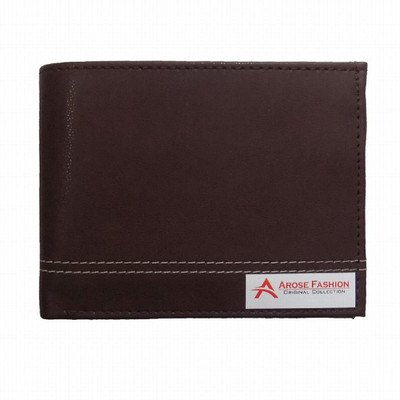 

Arose Fashion Men Brown Artificial Leather Wallet(5 Card Slots)