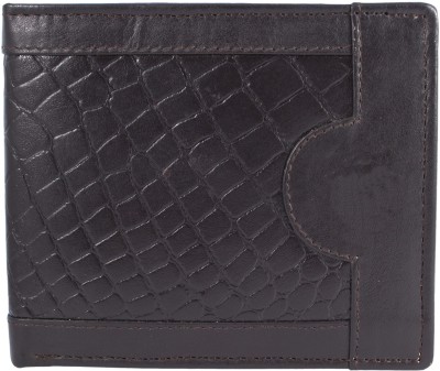 

Zeebros Men Brown Genuine Leather Wallet(8 Card Slots)