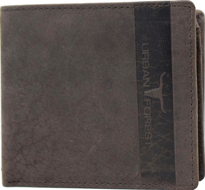 

Urban Forest Men Brown Genuine Leather Wallet(7 Card Slots), Dark brown