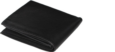 

SAW LEATHER GOODS Men Black Genuine Leather Wallet(12 Card Slots)