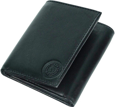 

Southpole Fashions Men Black Genuine Leather Wallet(8 Card Slots)