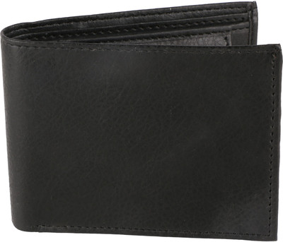 

irin Men Black Artificial Leather Wallet(3 Card Slots)