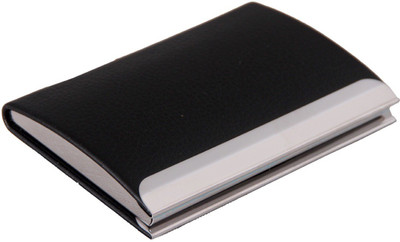 

U. R. GOD Leather Business / Visiting / ATM 20 Card Holder(Set of 1, Black)